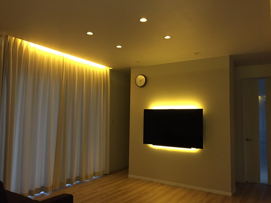 間接照明をｄｉｙする おしゃれな照明空間を格安で作るテクニック トモクラ 共働きの暮らす家